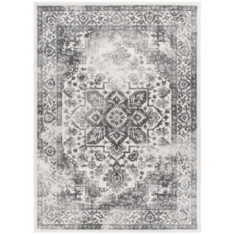 Tapis gris Yannick Heather, Rectangle 7 pi 10 po x 10 pi 6 po