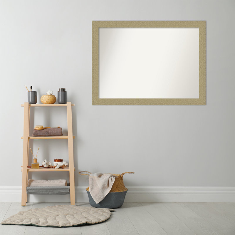 Flat Mirror, 31.25 " H x 42.25 " W