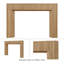 Hazel Wood Fireplace Mantel Surround-470150118-470150120