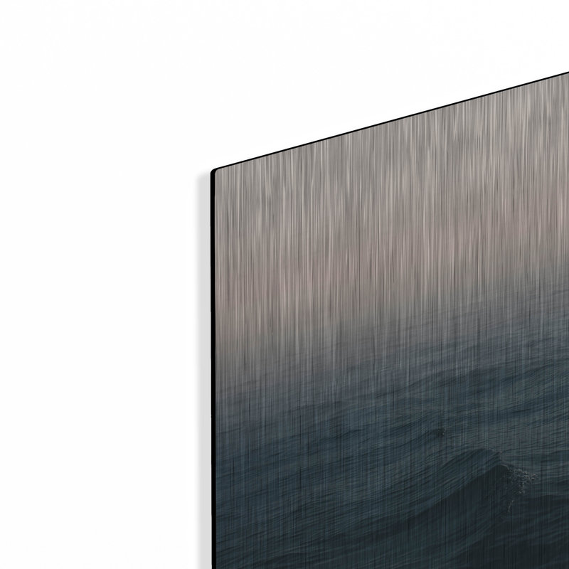 Art mural en métal «Ocean 5» par Ian Winistanley, H 16 po x l 12 po