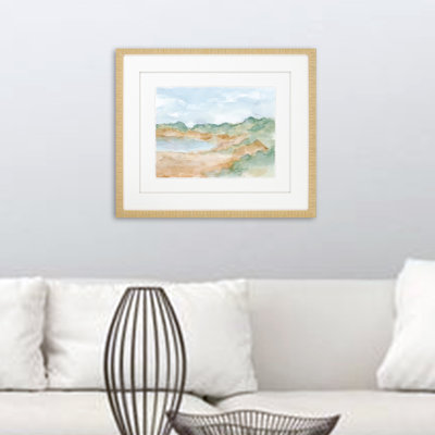 «Watercolor IV», peinture encadrée