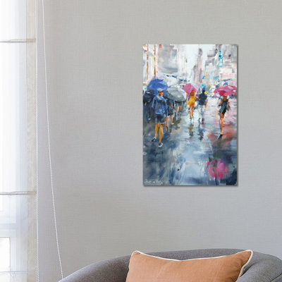 It's Raining by Igor Zhuk - Wrapped Canvas Painting