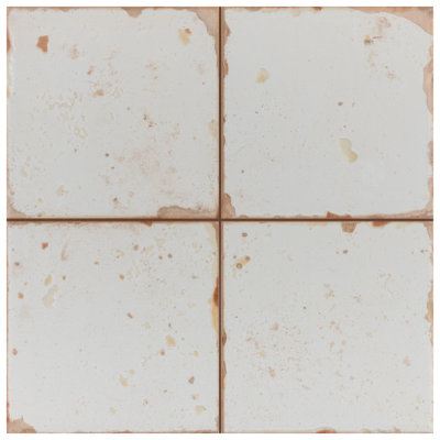 Merola Tile Artisan 13" x 13" Ceramic Vintage Wall & Floor Tile