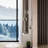 11.8" X 15.7" 63" Full Body Mirror Cabinet, Multi Layer High Capacity, Beautify Indoor Space, American Design, White Dressing Unique Minimalist Style,