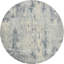 Abstract Area Rug in Gray/Beige/Silver