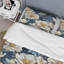 Ensemble de housse de couette à motif floral beige et bleu campagnard-1956113844