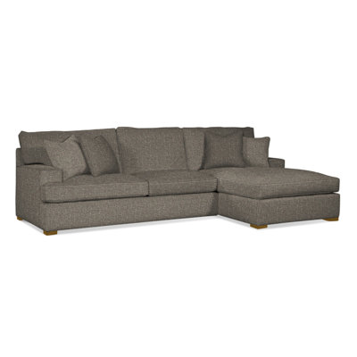 Cambria 123" Wide Right Hand Facing Sofa and Chaise by Braxton Culler