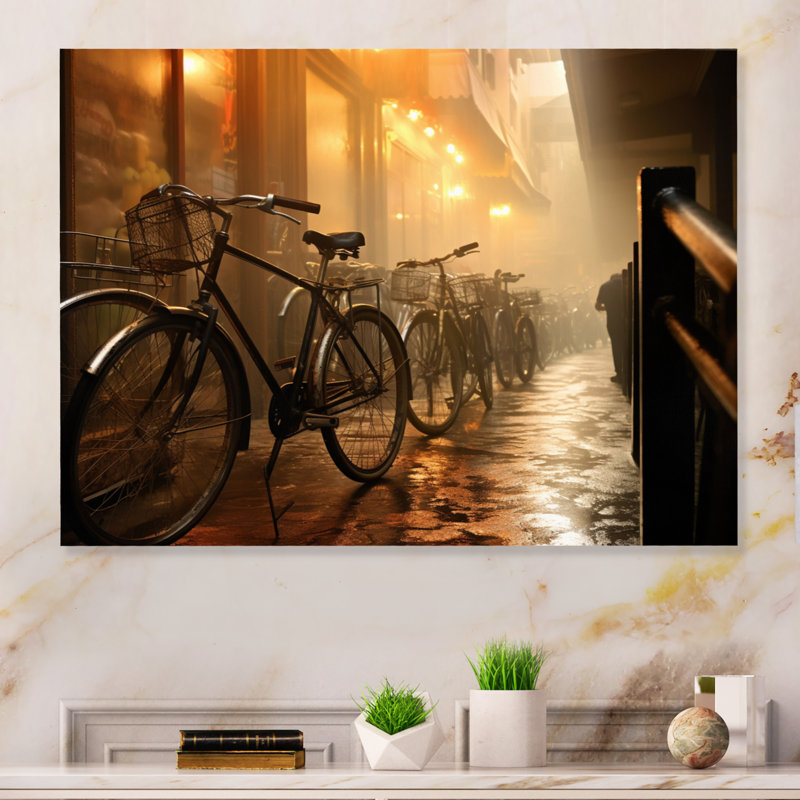 Décoration murale en métal avec bicyclette, H 30 po x l 40 po x P 1 po