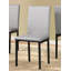 Chaises de salle à manger en similicuir, ensemble de 4-1823256645