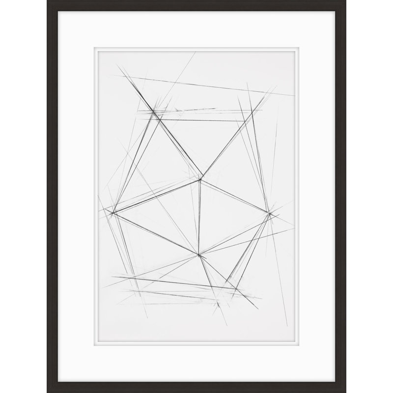 Geometric Progression 3 Print by Studio L57 Narrative, 31.25" H x 25.25" W