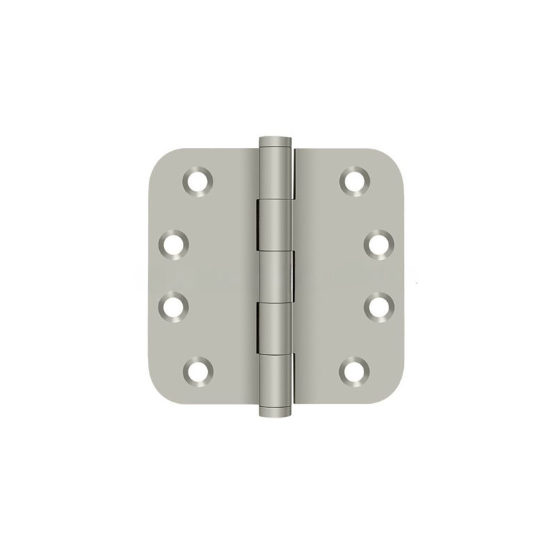 102'' x 102'' Butt Bearing Hinge, Brushed Nickel