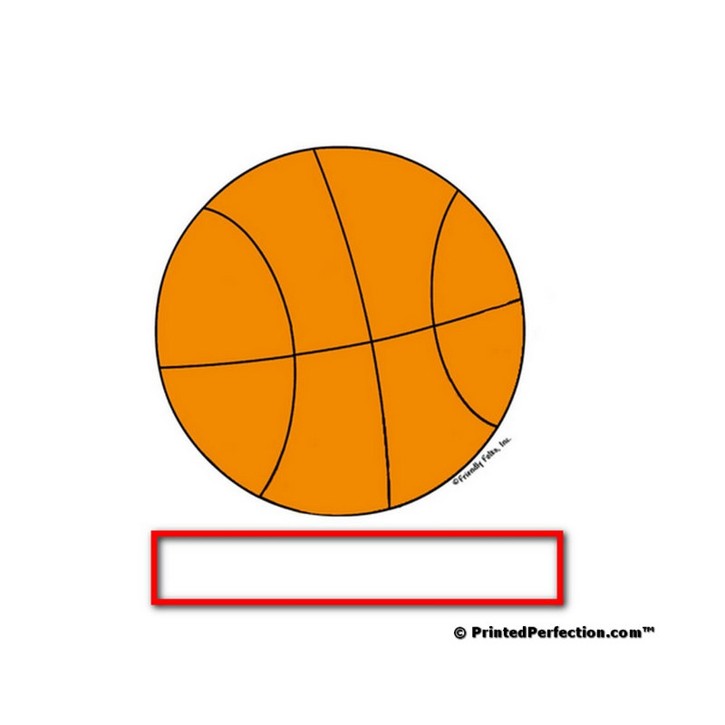 Porte-clés personnalisé en acrylique - Basketball personnalisé pour enfants, Oui