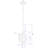 Fano 16W Pine Wood Metal Pendant Light with Dimmable Integrated LED, 1280 Lumens 3000K, 32W x 80H