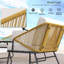 Rattan Sofa Set-2093480235