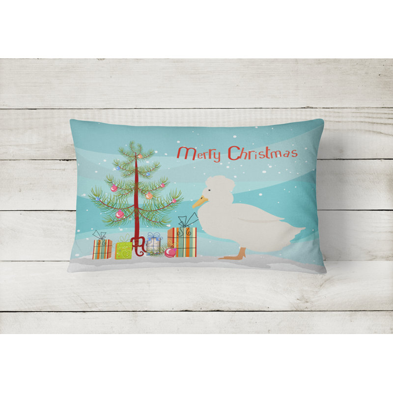  Coussin intérieur / extérieur Cruck Duck Christmas