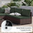 Corinne Premium All-Weather Wicker 4 - Person Modular Patio Conversation Set with Cushions-977563008