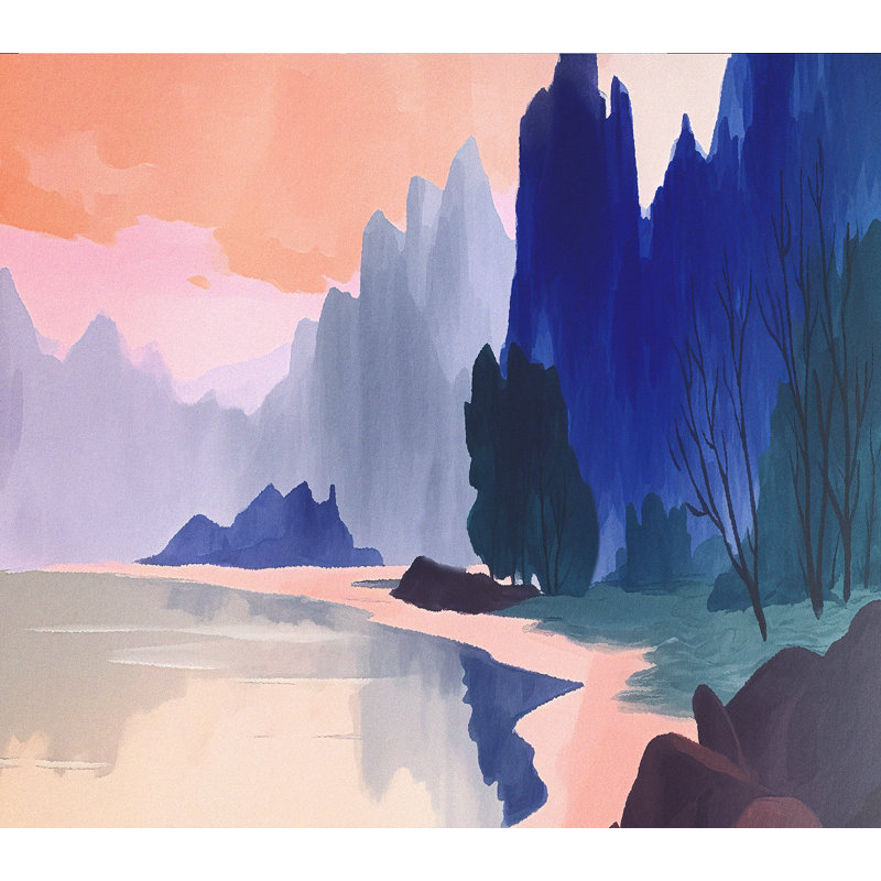 Mystic Reflections Wall Mural