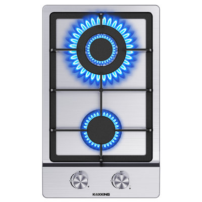 Gas Hob 2 Burners 30cm Built-in