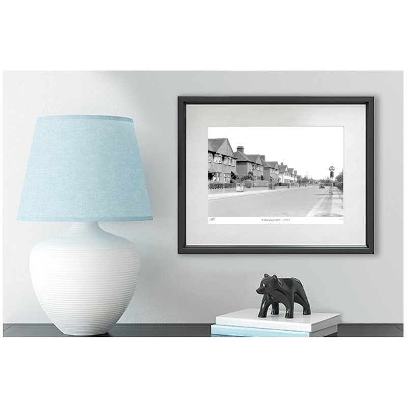 Barkingside, C1955 by Francis Frith - Single Picture Frame Print, 28cm H x 36cm W x 2.3cm D