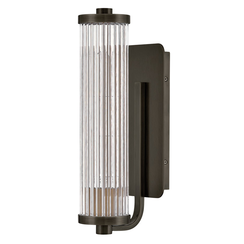 Hinkley Ellery Medium Single Light Sconce, Black Oxide