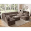 Canapé modulaire inclinable en velours côtelé Josilyn Power-1831036305