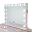 Ensemble de coiffeuse Glam & Glow - édition rose - 13 tiroirs-341386745