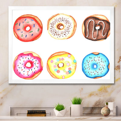 «Funny Donuts», reproduction sur toile