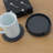 Leather Round 4 Piece Coaster Set-26769239