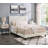 Plush 3D Upholstered Bed with Two Nightstands-106808522