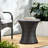 Versatile Accent Table For Outdoor - Weather- , 19.53" D Grey Side , Space, H-425120430