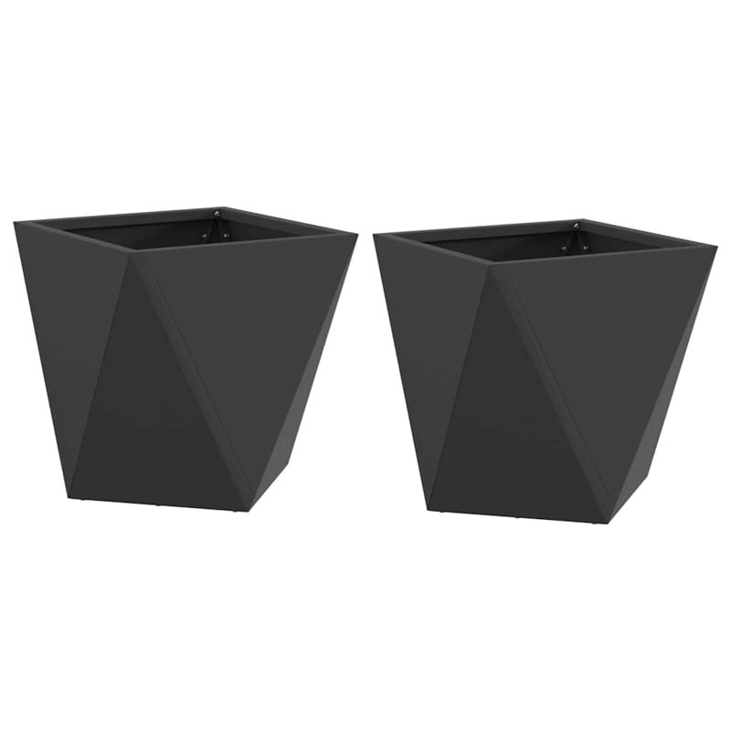 Planter Box, Black, 30cm H x 30cm W x 30cm D