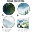 Montagnes aquarelles dans le parc national Jasper - ensemble d'art mural Canada-1591998754-1591998756-1591998760