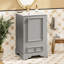 Meuble-lavabo de 20 po Vandergriff avec fabrication en bois massif, panneaux de porte et système de fermeture en douceur pour une utilisation fiable et silencieuse-121114187-121114192