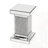 Silver Square Mirrored End Table