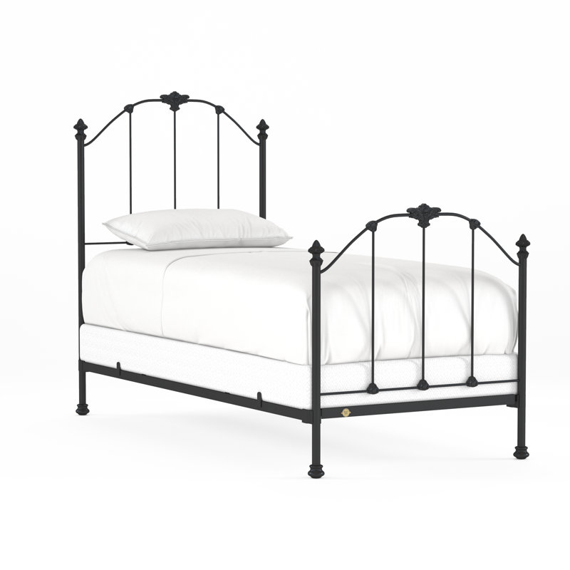171 Country French Bed | Complete Standard, Twin, Gunmetal