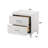 Casilda White Finish Nightstand