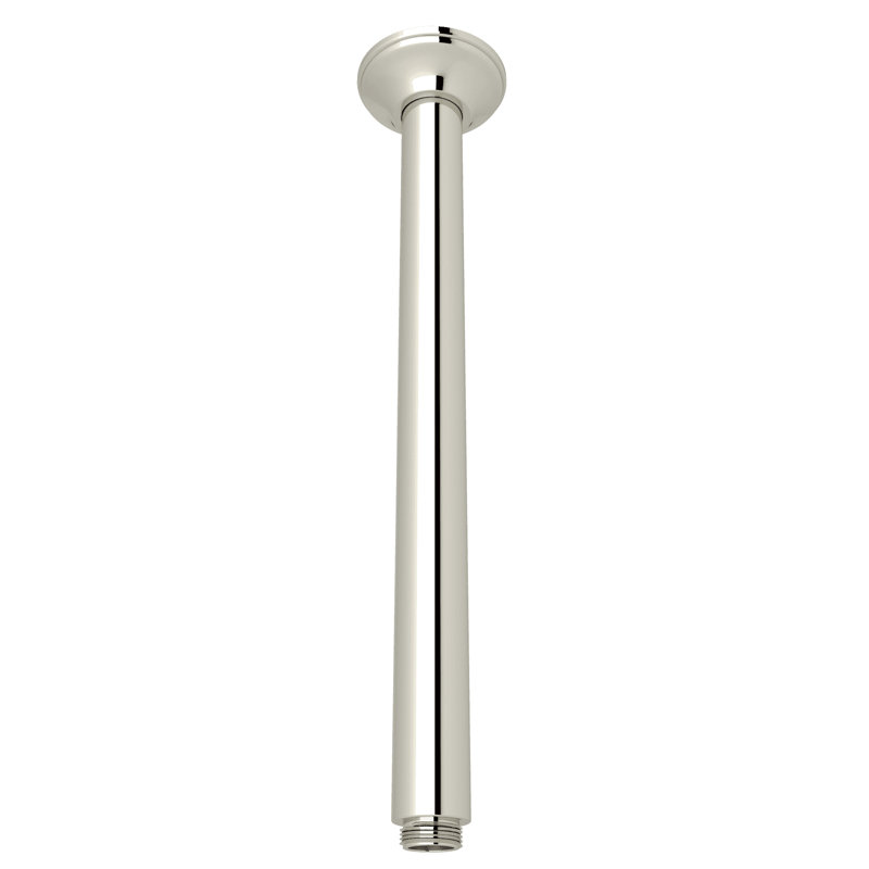 12 5/8" Ceiling Shower Arm, Polished Nickel