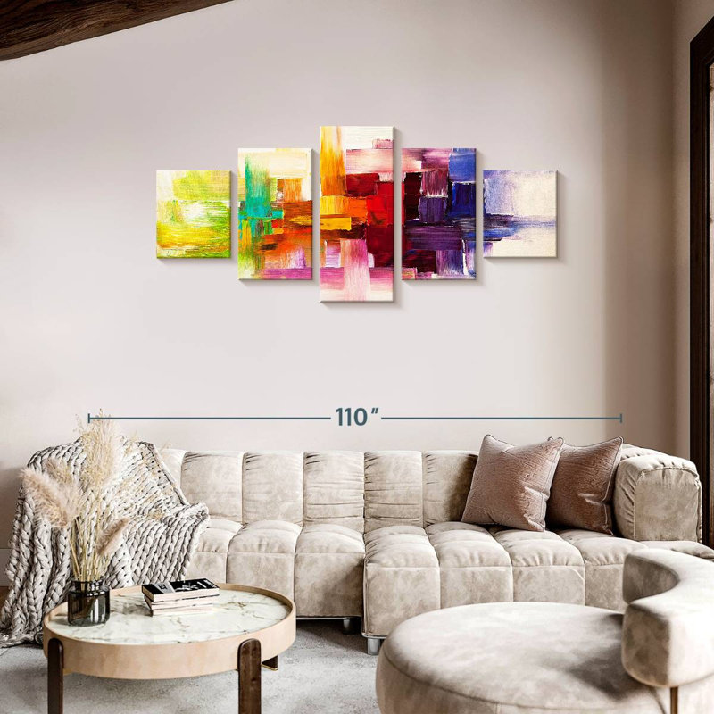 Visual Thoughts I, 36" H x 80" W