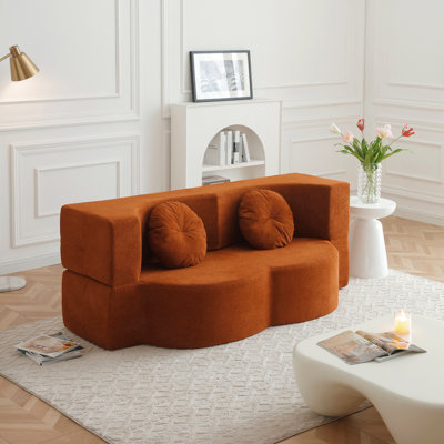 Floor & Futon Loveseat Couch