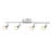 Mazon 19.7'' 4 -Light Rail Track Kit with Dimmable and Adjustable Head