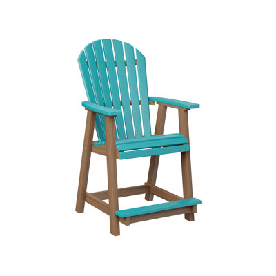 Comfo Back Outdoor Bar Stool