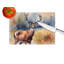 Deer Glass Cutting Board Large