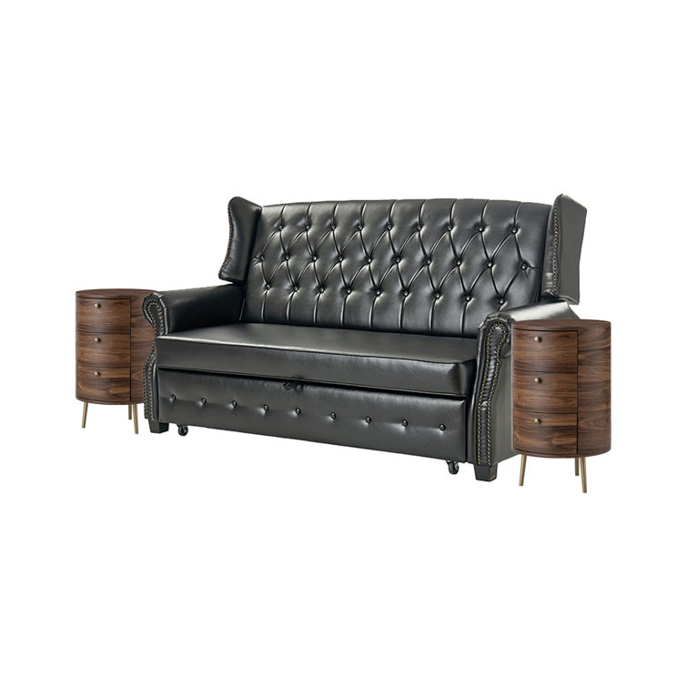 Castres Transitional 2-Piece Living Room Set With Sofa And End Table