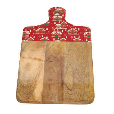 Red House Wooden And Resin Serve