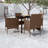 4 - Person Patio Dining Set with Rectangular Table-678315225-719622435-719622440