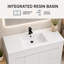 Meuble-lavabo autoportant standard simple Abaokoro