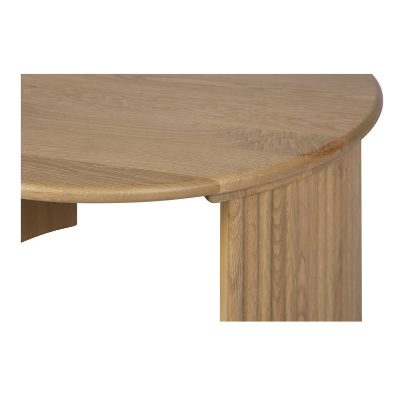 Penny Small Coffee Table Dark Brown, Espresso, 13.75" H x 24" L x 24" W