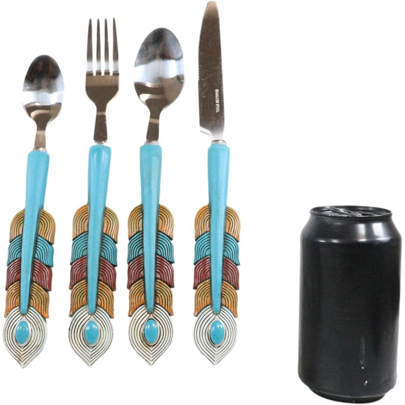 Foundry Select Stainless Steel Flatware Set - Service for 4