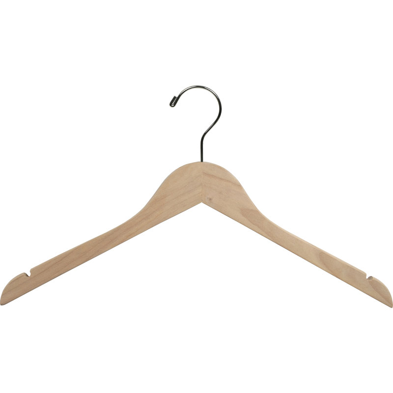 Galen Wood Standard Hanger for Dress/Shirt/Sweater, 25