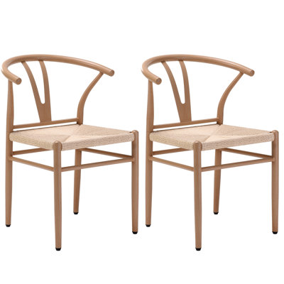 Paper Rope Metal Armchair